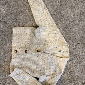 Universal Thread Speckled Cream Knit Cardigan